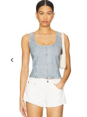 rag & bone Sea Side Miramar Ponte Ryan Tank Top M NWT $148